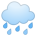 安卓系统里的雨云emoji表情