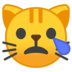 安卓系统里的难过的猫emoji表情