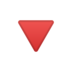 安卓系统里的红色三角形向下emoji表情