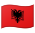 安卓系统里的国旗：阿尔巴尼亚emoji表情