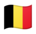 安卓系统里的旗帜：比利时emoji表情
