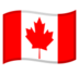 安卓系统里的旗帜：加拿大emoji表情