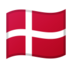 安卓系统里的国旗：丹麦emoji表情