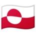 安卓系统里的旗帜：格陵兰emoji表情