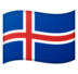 安卓系统里的国旗：冰岛emoji表情