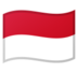 安卓系统里的国旗：印度尼西亚emoji表情