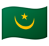 安卓系统里的国旗：毛里塔尼亚emoji表情