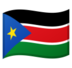 安卓系统里的旗帜：南苏丹emoji表情