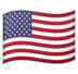 安卓系统里的旗帜：美国emoji表情