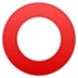 安卓系统里的空心红圈emoji表情