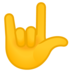 安卓系统里的爱你的手势(美国)emoji表情