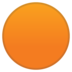 安卓系统里的橙色圆圈emoji表情