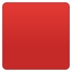 安卓系统里的红色正方形emoji表情