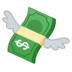 安卓系统里的有翅膀的钱emoji表情