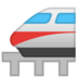 安卓系统里的单轨铁路emoji表情