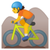 安卓系统里的山地自行车emoji表情