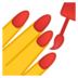 安卓系统里的涂指甲油的手emoji表情