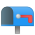安卓系统里的打开标志降低的邮箱emoji表情