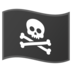 安卓系统里的海盗旗emoji表情