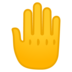 安卓系统里的竖起来的手背emoji表情