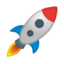 安卓系统里的火箭emoji表情