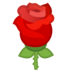 安卓系统里的玫瑰emoji表情
