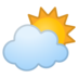 安卓系统里的云后太阳emoji表情