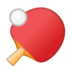 安卓系统里的乒乓球emoji表情