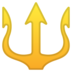 安卓系统里的三叉戟徽章emoji表情