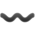 安卓系统里的波浪形短划线emoji表情