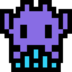 Windows系统里的外星怪物(像素怪物)emoji表情