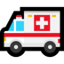 Windows系统里的救护车emoji表情