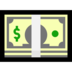Windows系统里的美元纸币emoji表情