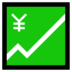 Windows系统里的日元增长图表emoji表情