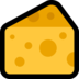 Windows系统里的楔形奶酪emoji表情