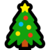 Windows系统里的圣诞树emoji表情