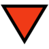Windows系统里的红色三角形向下emoji表情