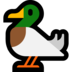 Windows系统里的鸭子emoji表情