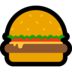 Windows系统里的汉堡包emoji表情