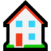 Windows系统里的房子emoji表情