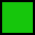 Windows系统里的绿色正方形emoji表情