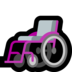 Windows系统里的手动轮椅emoji表情