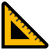 Windows系统里的三角尺emoji表情