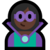 Windows系统里的女超级恶棍：肤色暗淡emoji表情