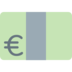 Twitter里的欧元纸币emoji表情