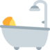Twitter里的洗澡的人emoji表情