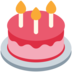 Twitter里的生日蛋糕emoji表情