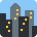 Twitter里的城市景观emoji表情