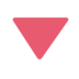 Twitter里的红色三角形向下emoji表情
