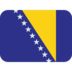Twitter里的旗帜：波斯尼亚和黑塞哥维那emoji表情